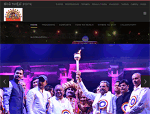 Tablet Screenshot of hampiutsav.com